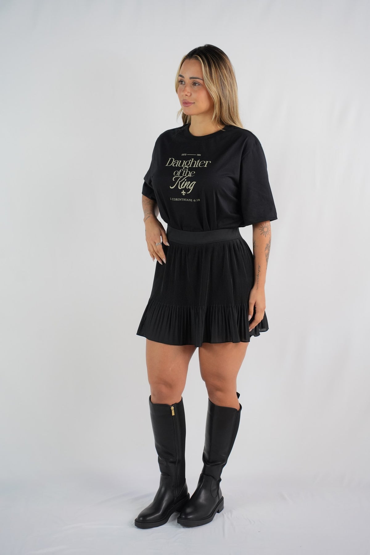 Jasmine Chiffon Mini Skort