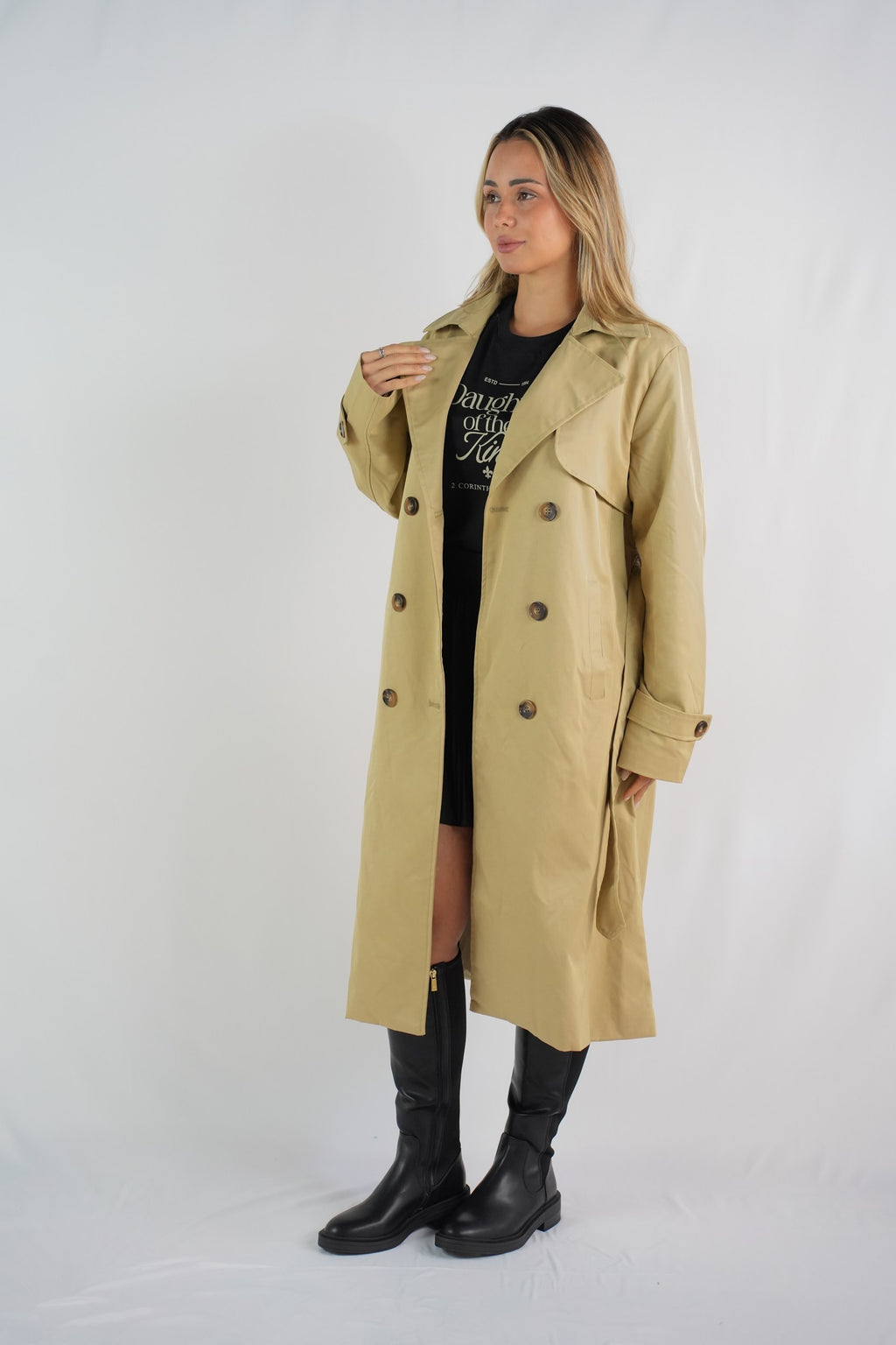 The Gilmore Longline Trench Coat