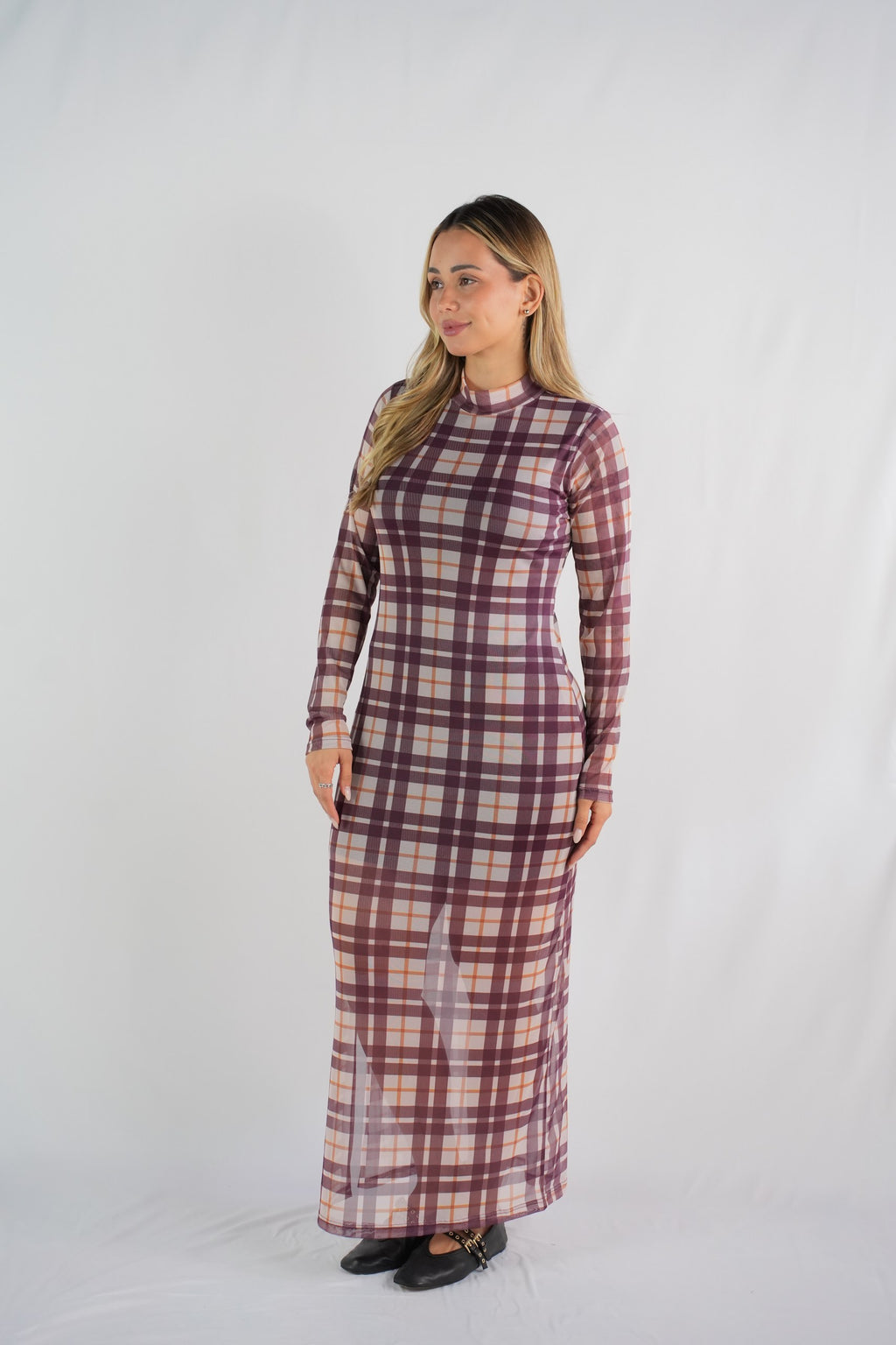 Aurora Mesh Maxi Dress