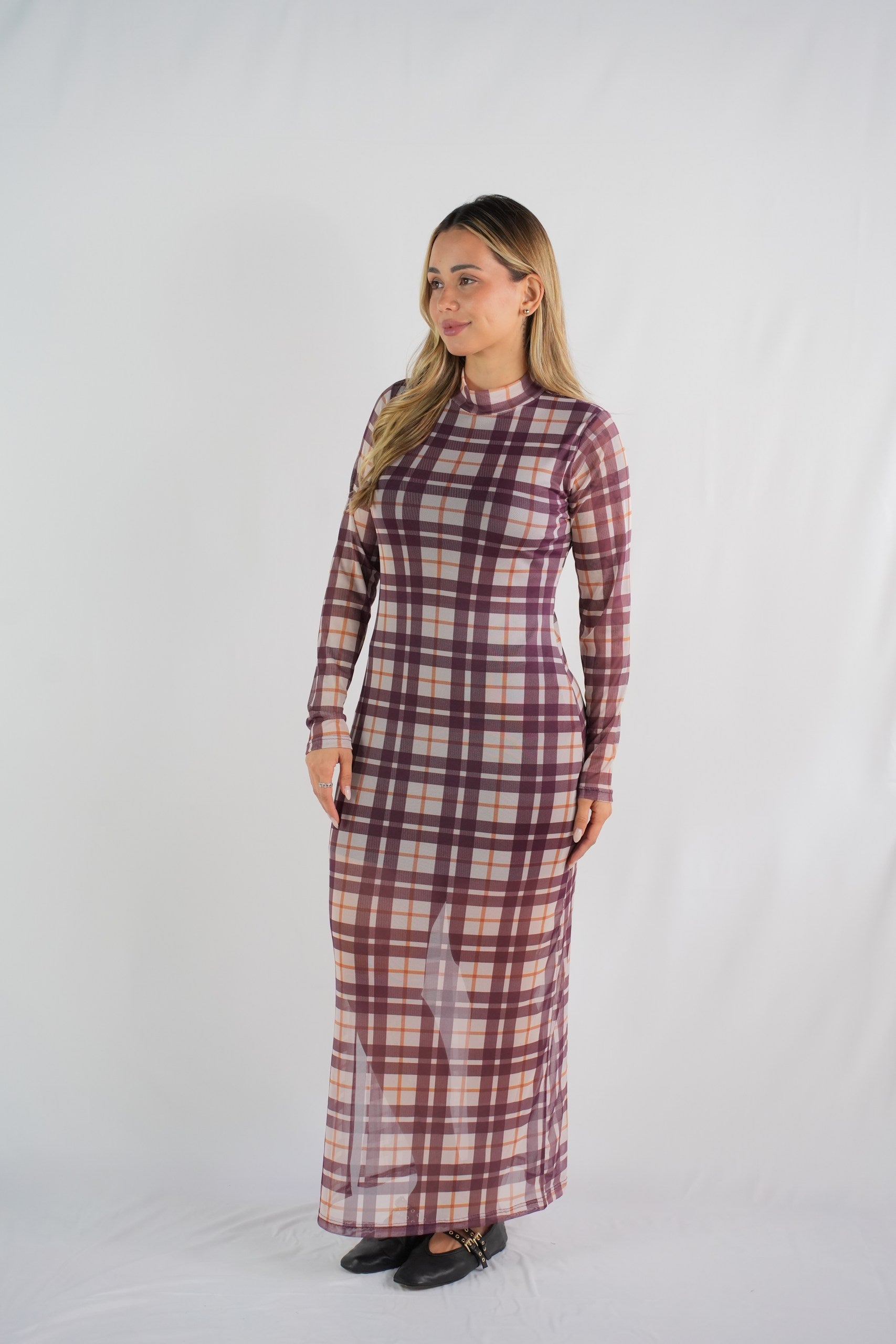 Aurora Mesh Maxi Dress