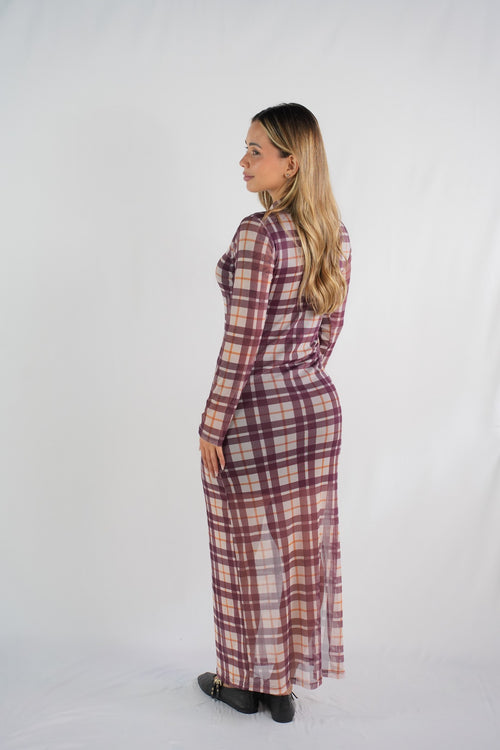 Aurora Mesh Maxi Dress