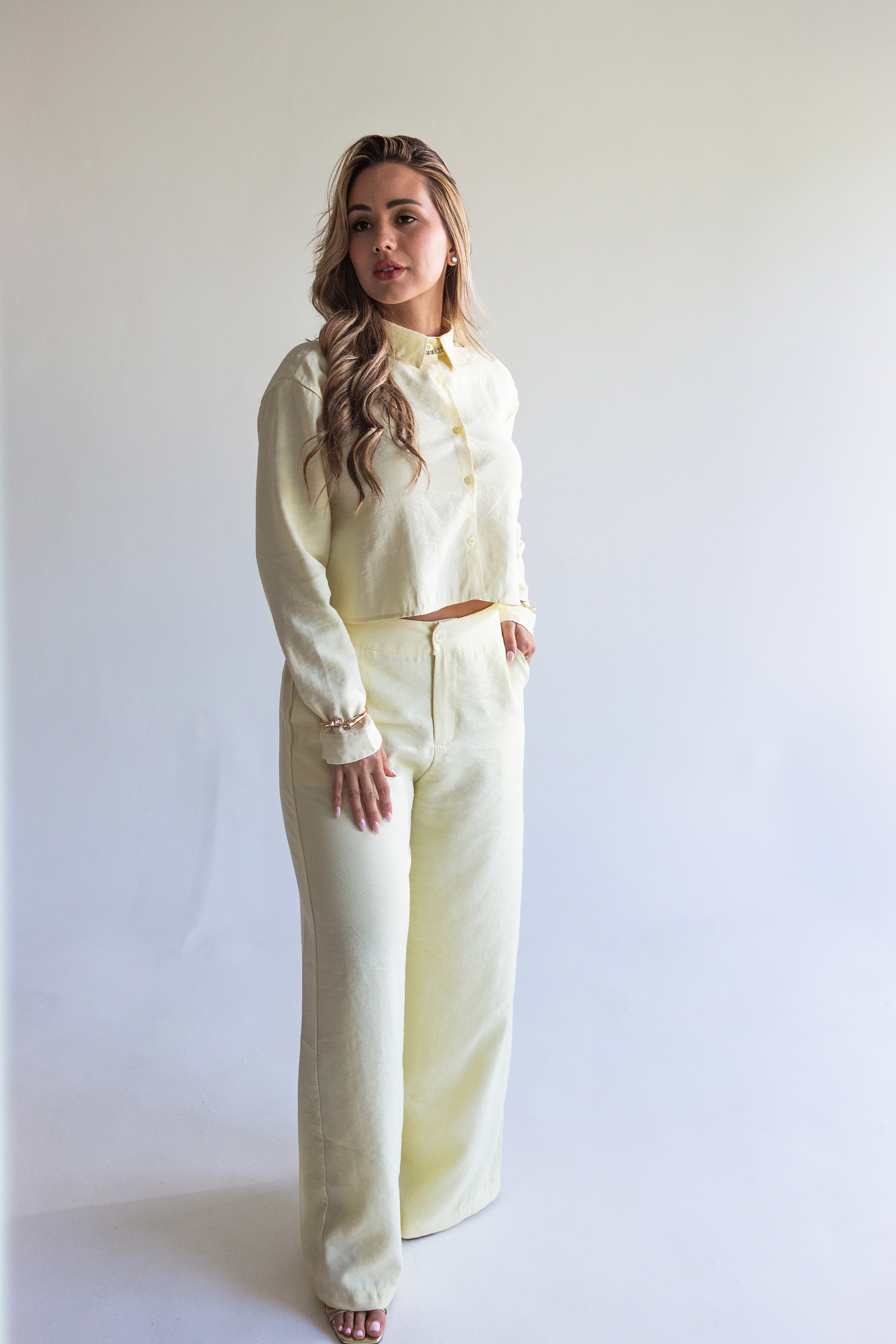 Luna Butter Yellow Pants